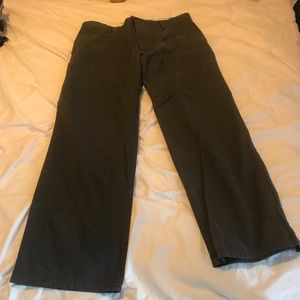 Dockers Dark Gray Flat front Slim fit Slacks